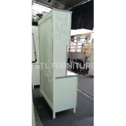 ด้านหลัง ตู้ครัวต่อบนอลูมิเนียมล้วน 100 cm รุ่นคลาสสิค