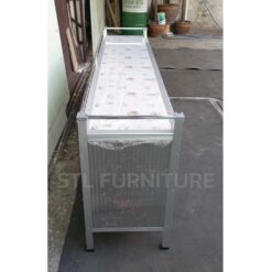 ตู้วางเตาแก๊ส หน้ากระเบื้อง 200 cm ด้นข้าง