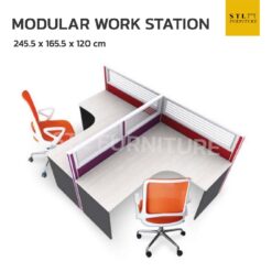 โต๊ะออฟฟิศ Modular Workstation 2