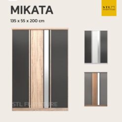 ตู้เสื้อผ้า 120 cm mikata
