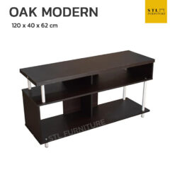 ชั้นวางทีวี 120 cm oak modern