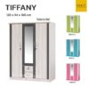 ตู้เสื้อผ้า tiffany สูง 160 cm