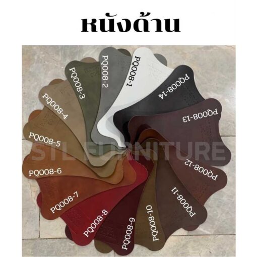 สีหนังด้าน โซฟา