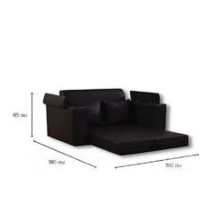 โซฟา 2 ที่นั่ง รุ่น DARK KNIGHT ขนาด