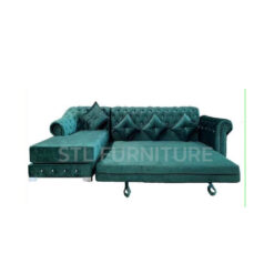 โซฟาตัวแอล รุ่น PREMIUM ขนาดเมื่อกาง