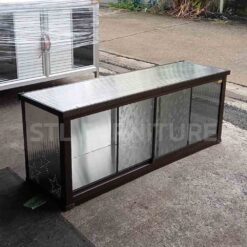 ตู้ลอย อลูมิเนียม บานเลื่อน 120 cm