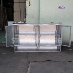 ตู้ลอยอลูมิเนียม 153 cm มีช่องล่าง ภายใน