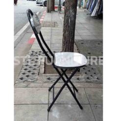 เก้าอี้พับอเนกประสงค์พกพา ด้านข้าง