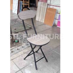 เก้าอี้พับอเนกประสงค์พกพา สีโซลิด