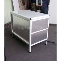 ตู้เคาน์เตอร์ครัวโครงอลูมิเนียม 95 cm ลึกพิเศษ 60 cm ด้านหลัง