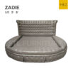 เตียงหัวเบาะ โค้ง รุ่น ZADIE มีสตูลเก็บของ