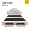 เตียงหัวเบาะรุ่น PRINCESS