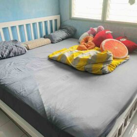 เตียงเหล็กกล่องหนา อันดับ1 พร้อมไม้รองเตียง photo review