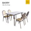 ชุดโต๊ะกินข้าว BARRY