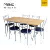 ชุดโต๊ะกินข้าว primo