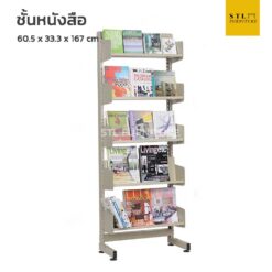 ชั้นหนังสือห้องสมุด 1