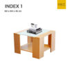 โต๊ะกลางโซฟา INDEX 1