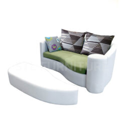 โซฟา รุ่น PIANO สีขาว