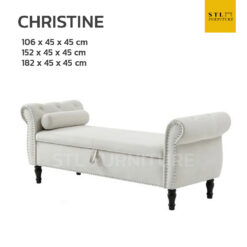 โซฟา สตูลยาว Modern Luxury CHRISTINE