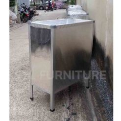 ตู้เคาน์เตอร์ครัว 80 cm สูง บานเลื่อน ด้านหลัง