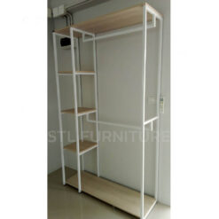 Alternative view of ตู้เสื้อผ้าโครงเหล็ก 120 cm 150 cm