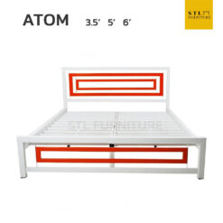 เตียงเหล็กกล่องรุ่น Atom แข็งแรงทนทานตลอดอายุการใช้งาน
