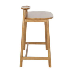 โต๊ะทำงานไม้ยางพารา tickel ด้านข้าง