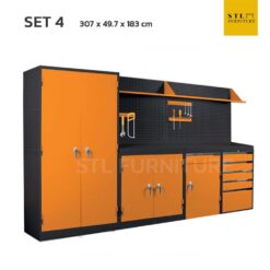 ชุดตู้เก็บเครื่องมือช่าง SET4