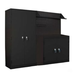 ตู้เก็บเครื่องมือช่างเหล็กสีดำ taiyo