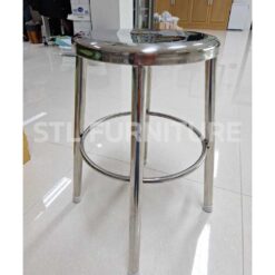 เก้าอี้สแตนเลสกลม เกรด 201 แข็งแรงทนทาน